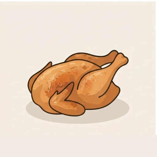 Roasted chicken